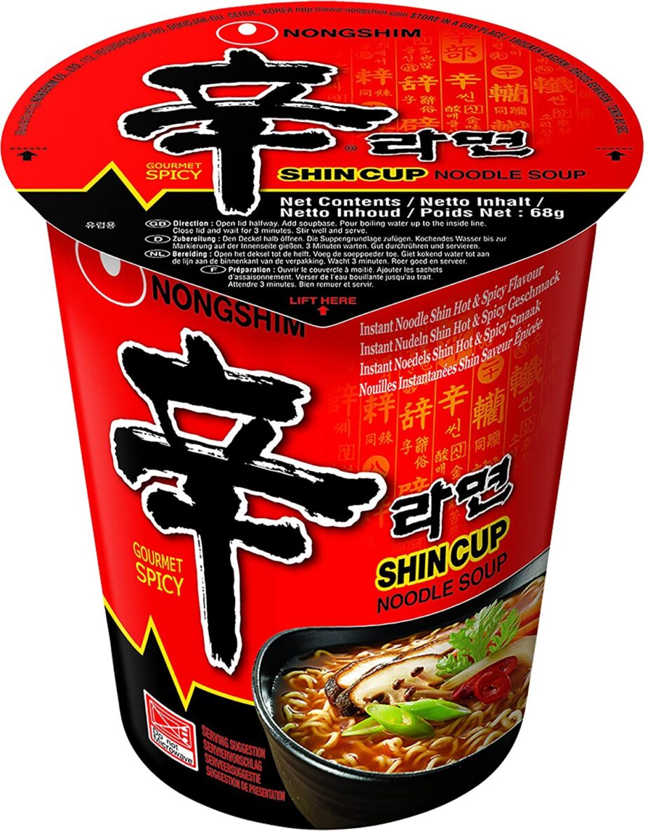 Nongshim Shin Ramyun Cups Full Case (67x12)