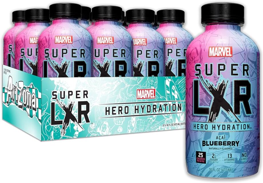 MARVEL Super LXR Acai Blueberry Full Case (12x473ml)